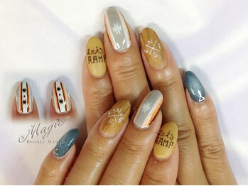 ネイルサロン ビューティーマジック 川口店/ ウッドネイル