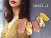アグニークリッシェ(Agunik Riche)/【キリム柄ネイル】