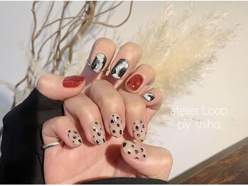 アトリエループ(atelier Loop by shiho)/もやもやネイル