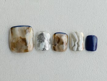 ルフトエーデ(LUFT Ode)/【Foot Art 8】Navy &nbsp;ニュアンス