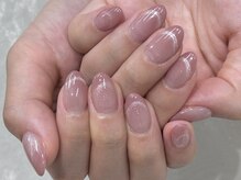 ルレーブ(LE REVE)/チークマグネットフレンチネイル