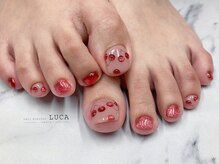 ネイルアトリエルカ(nail atelier LUCA)/O-9 大人可愛いさくらんぼネイル