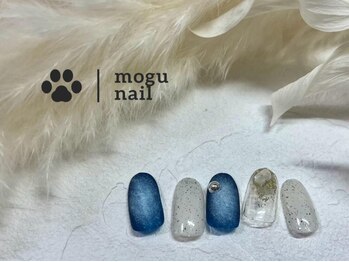 モグネイル(Mogunail)/5.6月定額B/デニムネイル