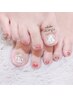 【フット】キラキラ埋めつくしネイル￥7,700