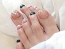 《フット》バブルネイル