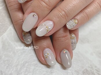 サロン ド メルシー(Salon de MERCI)/グレージュ☆