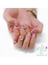 サロンドシエル(salon de ciel)/キラキラ量産型ガーリーネイル