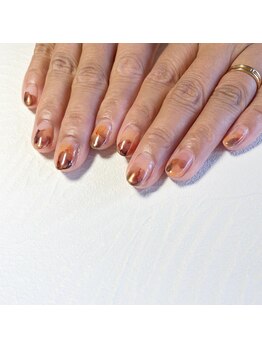 プリュネ(Prune)/オレンジ/ブラウン/nuance