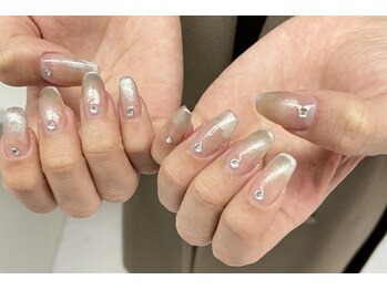 セネル(SeneL)/マグネットグラデーションネイル