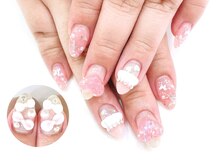 ネイルコレクション ベビーピンク(Baby Pink)/ジェル定額￥9990★量産・リボン