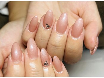 スターダストネイルビューティー 天神西通り本店(Beauty)/長さだしでシンプルワンランク上