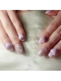 【ハートぷっくり】