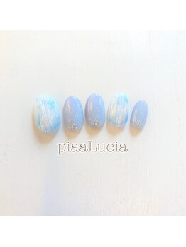 ピアルシア(piaaLucia)/バカラ風ネイル