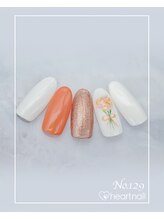 はあとねいる 田端店/ハンドネイル：No.129
