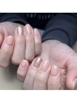 ハロネイル(Halo Nail)/ワンカラー+カラー２本