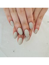 サンカリネイル バイ ヴァラ イオンモール新居浜店(sankari nail by VALLA)/ワンカラー/マットネイル