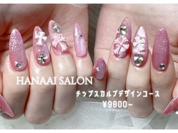 ハナアイ サロン 新大久保店(hanaai salon)/チップスカルプデザイン/9800~