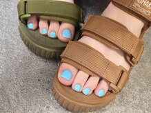 ネイルサロンマーチ 泡瀬店(MARCH)の雰囲気（フットネイルも大人気☆足の匂い角質を取り除いてスベスベ素肌に）