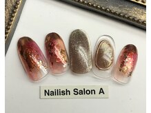 ネイリッシュサロン エー(Nailish Salon A)/スターギャラクシーネイル