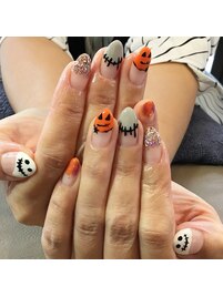 ハロウィンネイル