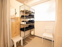 ウィル(will)/ゆったり使える更衣室が好評