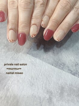 プライベート ネイルサロン マーマ(murmur)/押し花ネイル