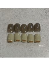 ヌフ(neuf)/アシメデザイン（オフ込）