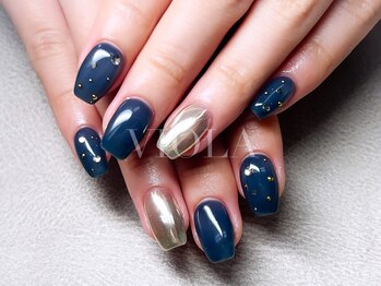 ヴィオラ(VIOLA)/シースルー/ネイビー/ミラー