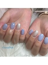 クリスタルネイル ボンベルタ橘店(CRYSTAL NAIL)/シンプルネイル