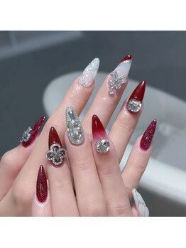 クイーンズビューティーサロン 新宿本店(Queen's beauty salon)/チップ長さ出しやりつけ放題