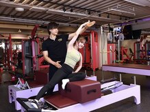 エープラスダイエットジム 上野店(A+dietgym)/ピラティスで柔軟性UP♪