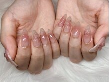 モカ 心斎橋(moca by Lee)/くすみチークネイル