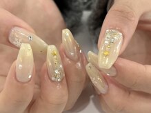 ネイルメゾン 梅田(NAIL MAISON)/クリスマスツリーくすみカラー