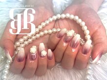 ネイルサロンレイアス(RAYAS)/ミラーグラデーションネイル♪
