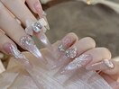 #ネイル長さだし #ジェルネイル