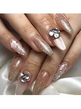 レイネイル 岐阜茜部店(RAY NAIL)/マグネット×フラッシュ