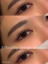 エンアイラッシュ(en eyelash)/＆Healthyデザイン