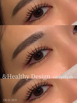 エンアイラッシュ(en eyelash)/&Healthyデザイン
