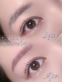 アテ ドゥ(ate deux)/眉スタイリング×まつ毛パーマ
