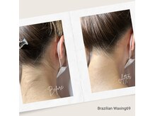 ブラジリアンワキシング シックスナイン(BrazilianWaxing69)の雰囲気（人気のうなじワックス。もみあげとのセットメニューもあります◎）