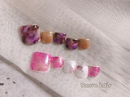 フット ネオンタイダイ