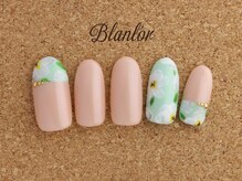 ブランロール 中目黒店(Blanl'or)/ミントグリーン×フラワー