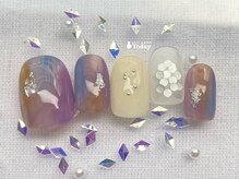 ネイルサロン トゥデイ 心斎橋店(Today)/Simple plus art¥9300→¥5800