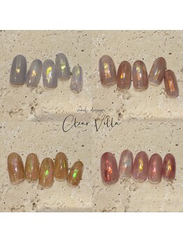 ネイルサロンクリアヴィラ(nail salon clear villa)/Design &nbsp;nuance￥9990