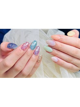 手描きアートが得意なサロン