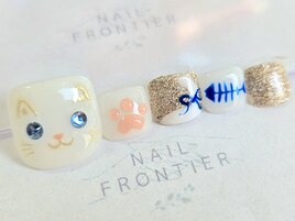 M猫ねこフットネイル11980円