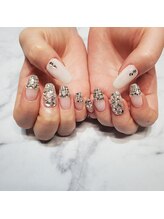 エムズネイル(M's nail)/キラキラツイード