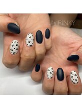 ネイルスペース ジェイズ ピンキー(NAIL SPACE J's PINKY)/ヒョウ柄ネイル