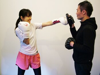 ほぐし屋KIDの写真/元日本チャンピオンによる<パーソナルトレーニング>ボクシングミット打ちでストレス・運動不足解消！代謝UP