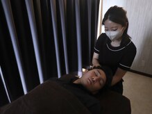 ネムーラ 名古屋本店(NEMULA)/施術風景：ドライヘッドスパ